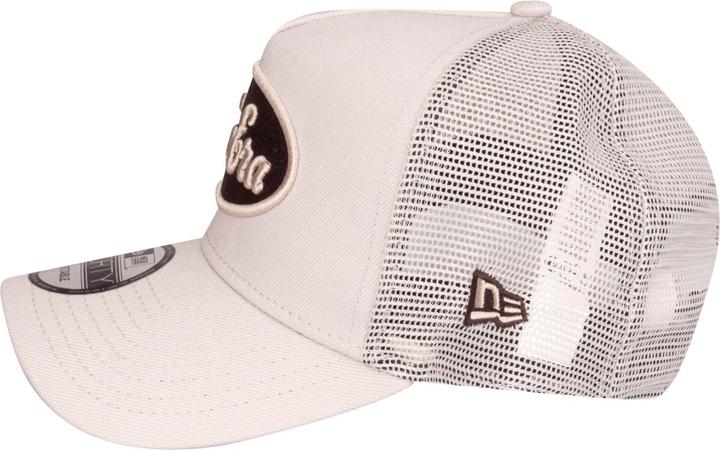 Immagine prodotto New Era Cappello Trucker A-Frame - Patch del marchio Stone Beige (Taglia unica)
