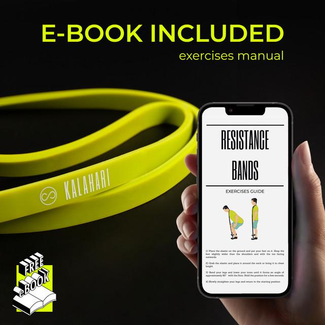 Image du produit Kalahari 4 Wellness KALAHARI Bande Élastique Musculation YELLOW light (5 - 15 Kg) (0.20 m, Léger)