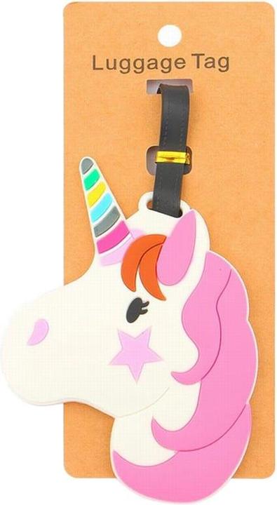 Image du produit JTI Étiquette à bagage - Licorne #1 (Cadenas + étiquette pour bagage)
