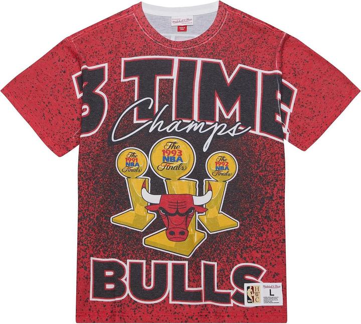 Mitchell & Ness Shirt - CHAMP CITY Chicago Bulls - L (L)