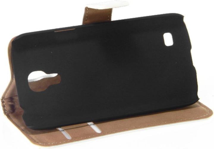 Produktbild OEM Slim Leather Book Case Galaxy S4 mini - White (Samsung Galaxy S4 Zoom)