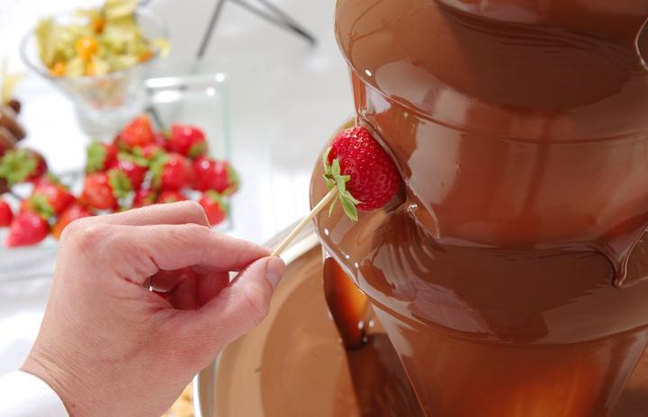 Image du produit Hendi Fontaine à chocolat 6 niveaux Acier inoxydable 230V 300W