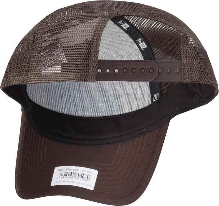 Immagine prodotto New Era Cappello Trucker regolabile - RETRO PATCH marrone / beige (Taglia unica)