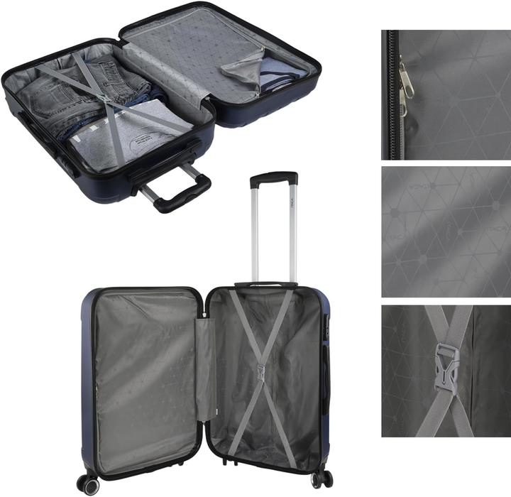 Produktbild Itaca Hartschalenkoffer-Set 771100B (54 l, M (50 - 90l))