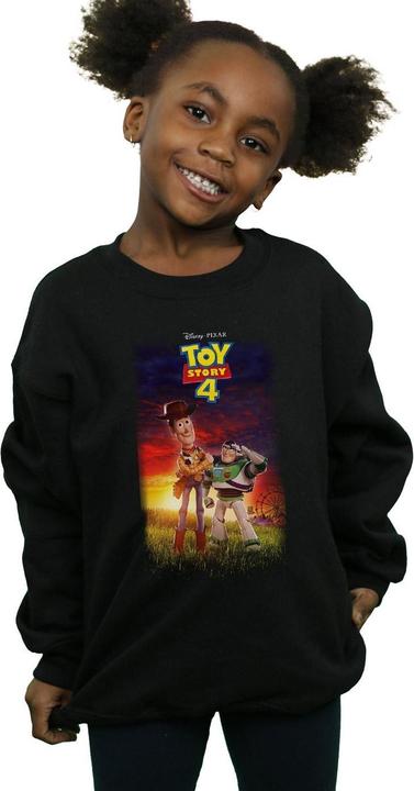 Produktbild Disney Toy Story 4 Buzz And Woody Poster Sweatshirt Mädchen (152, 158)