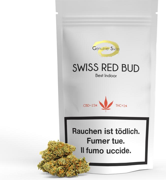 Immagine prodotto Genuine Swiss Germoglio rosso svizzero (5 g, Interno)