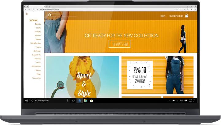 Produktbild Lenovo Yoga 9i (15.60", Intel Core i7-10750H, 16 GB, 1000 GB, CH)