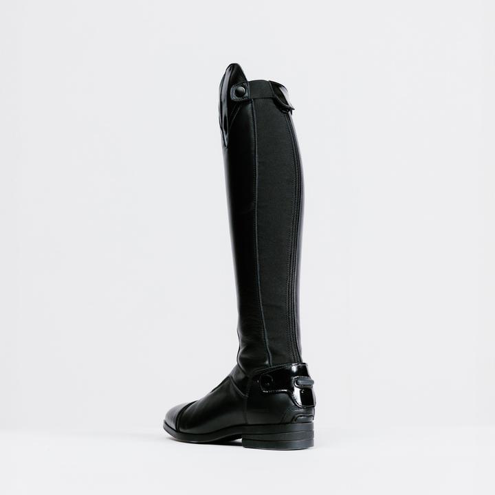 Actual product image Fouganza Reistiefel 900 Leder Damen schwarz (37)