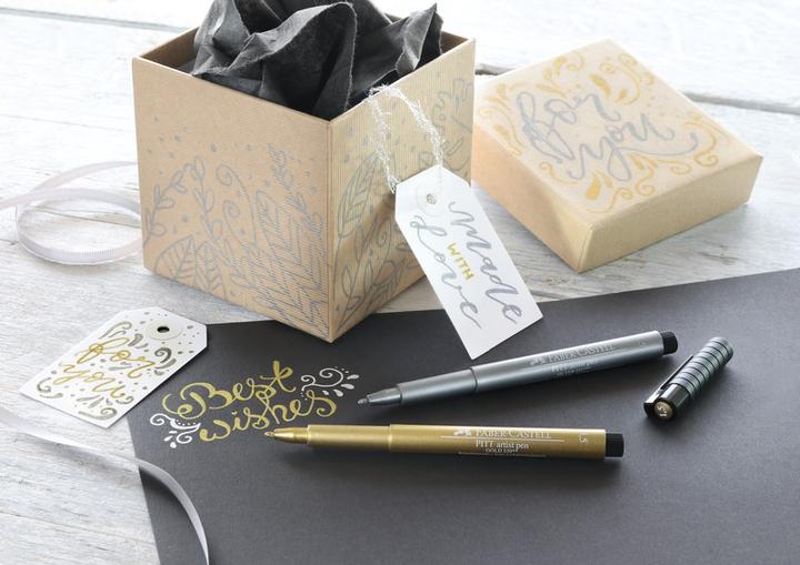 Immagine prodotto Faber-Castell Penna Pitt Artist Metallic (Oro, 1 x)