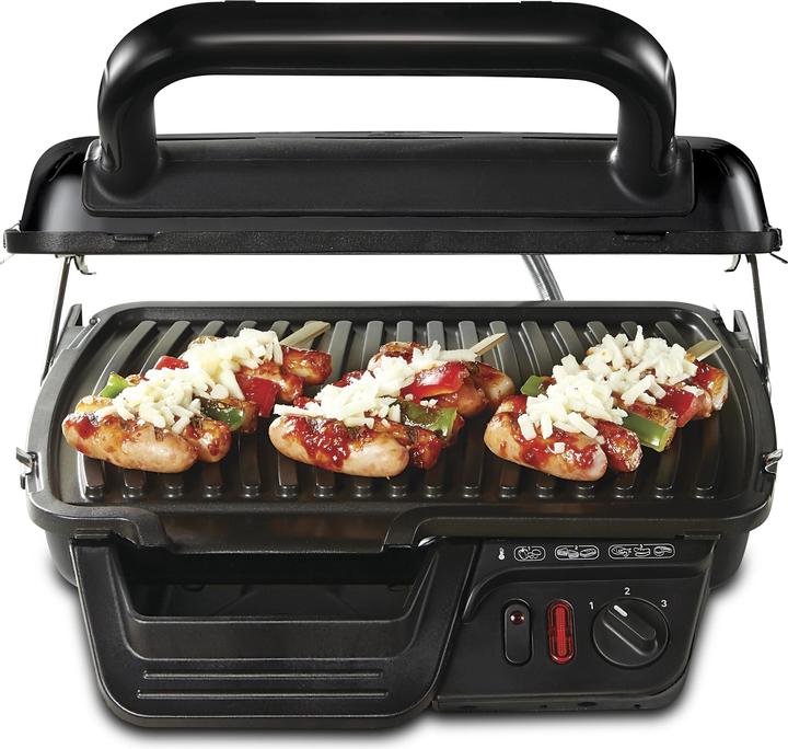 Actual product image Tefal GC30880 Ultra Compact Grill Zwart
