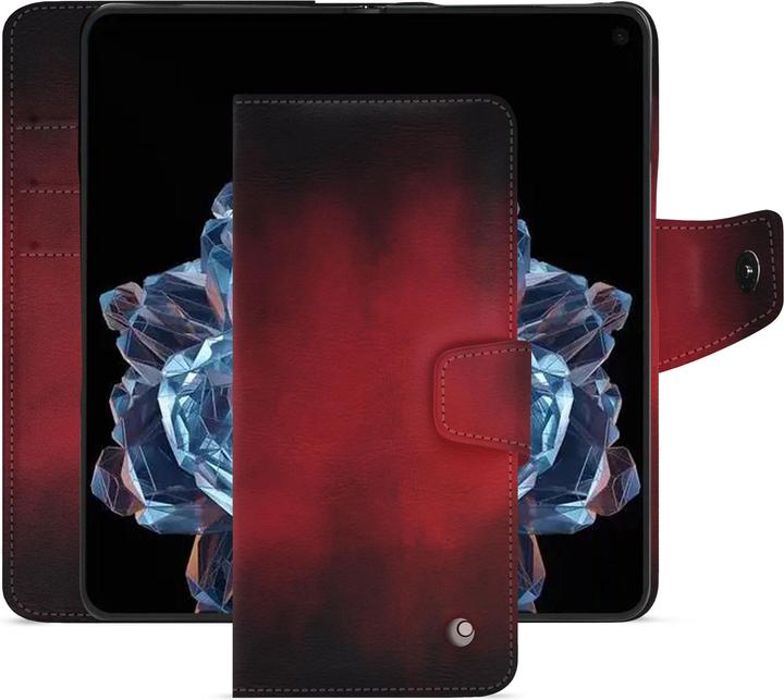 Actual product image Noreve Horizontal leather flap shell (OnePlus Open)