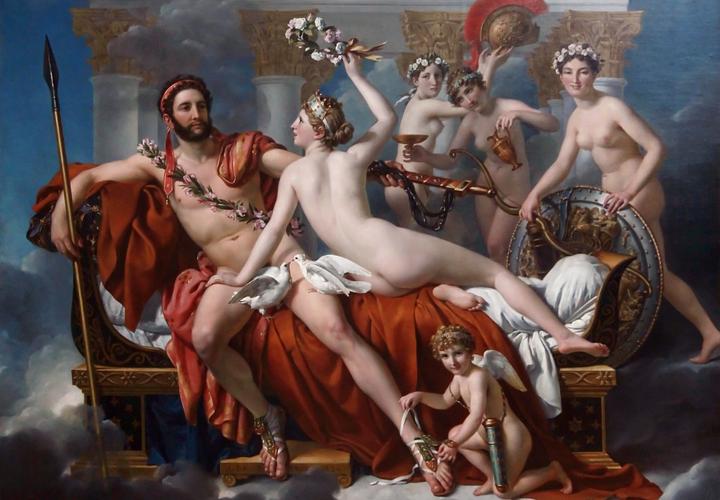 Immagine prodotto Grafika Kids Jacques-Louis David: Marte disarmato da Venere, 1824 (12 pezzi)
