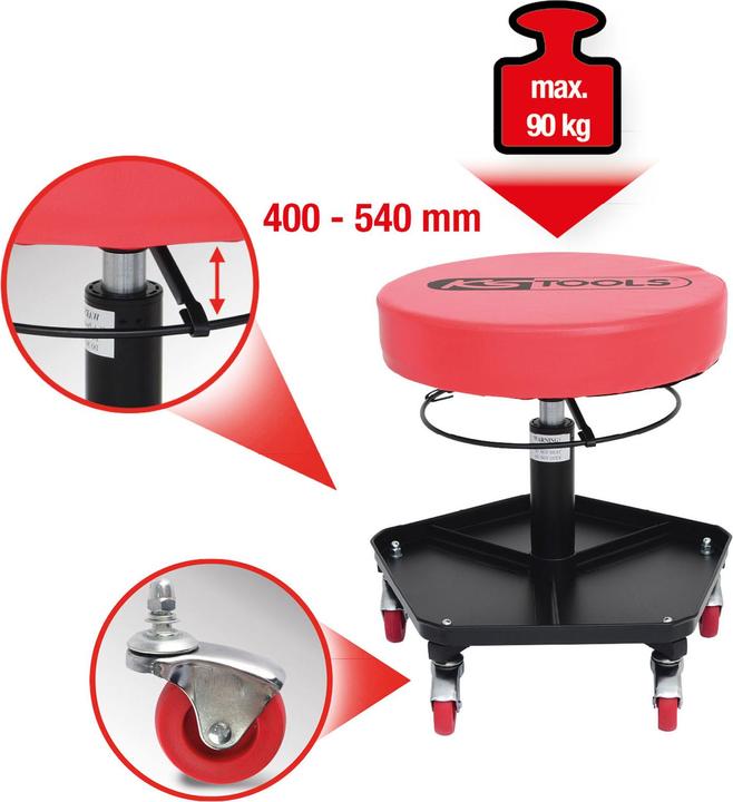 Image du produit KS Tools Tabouret d'atelier