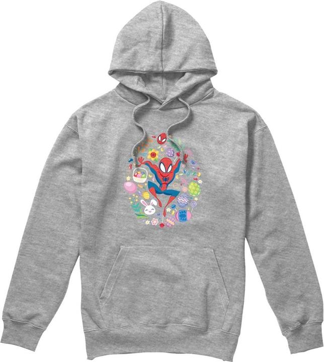Actual product image Spiderman Mens Circle Hoodie (S)