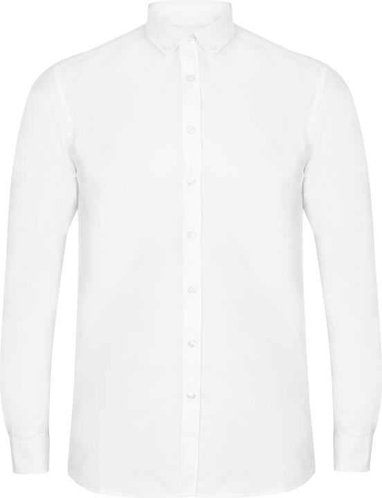 Produktbild Henbury Modern Langarm Oxford Hemd (4XL)
