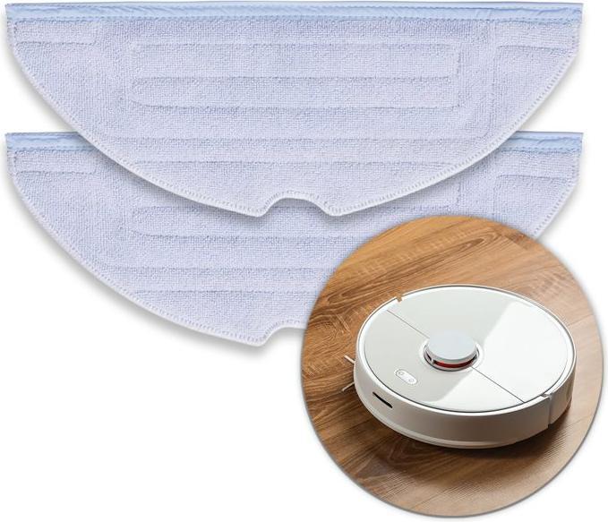 Immagine prodotto Hermex Alternative Wischtücher für Roborock S7 series Mop Aufsatz 2er Pack