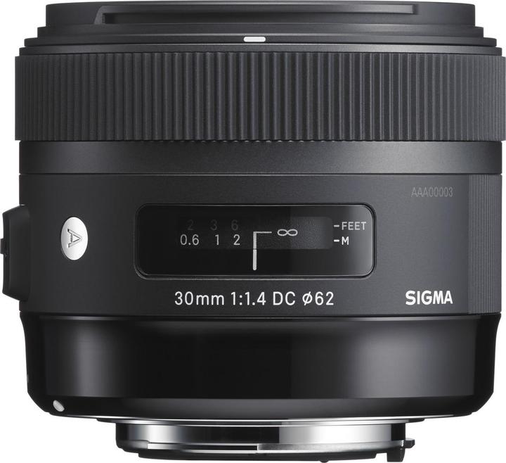 Produktbild Sigma 30mm, f/1.4 DC HSM ART, Nikon F DX (Nikon F, APS-C / DX)
