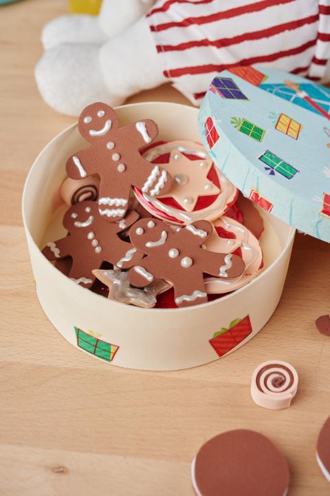 Actual product image VBS Chip box "Round", Ø 15 cm, H 5,5 cm, 3 pieces