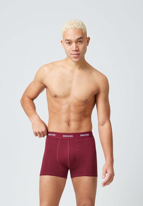 Produktbild Snocks Boxershorts mit Streifen (M, 6er Pack)