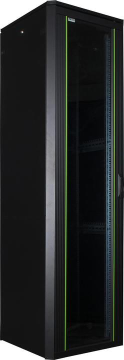 Image du produit Logon RDL42U68BL Vrijstaande rek 42U 600kg Zwart rack (42 HE, Rack 19 pouces)