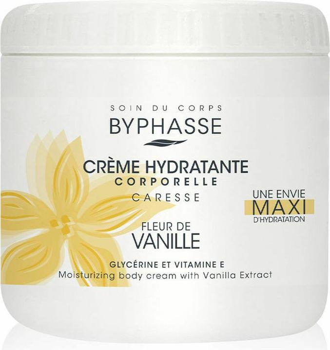 Produktbild Byphasse Body Moisturizing Cream Vanilla 500ml (Körpercreme, 500 ml)