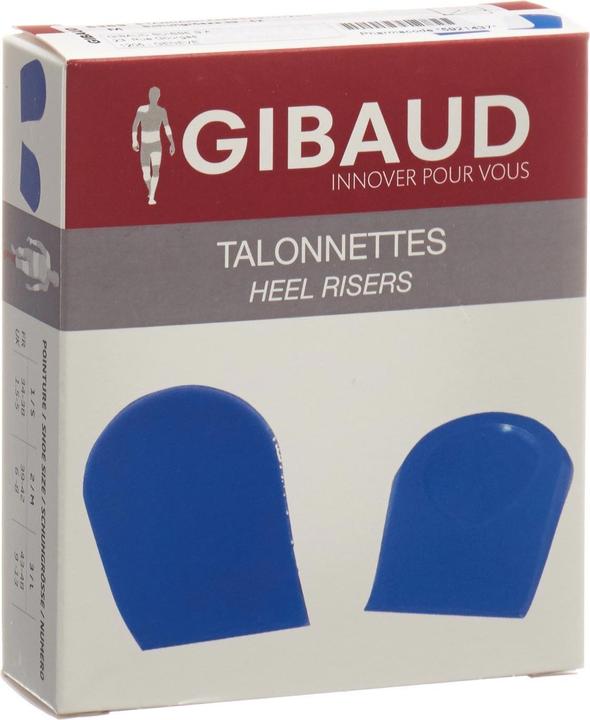 Actual product image Gibaud Heel insoles silicone blue (Foot deodorant & powder)