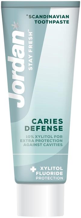 Produktbild Jordan Stay Fresh Toothpaste refreshing toothpaste against tooth decay Cavity Defense 75ml (75 ml)