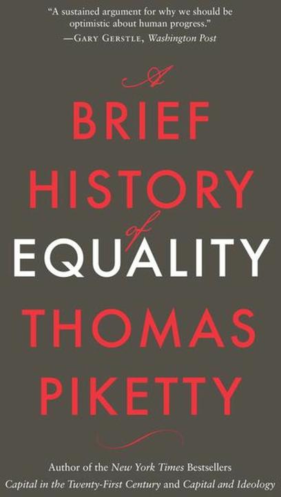 Produktbild A Brief History of Equality (Englisch, Thomas Piketty, Steven Rendall, 2024)
