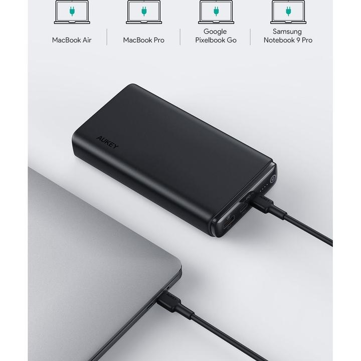 Actual product image Aukey Sprint Ultra (26800 mAh, 65 W, 99.16 Wh)