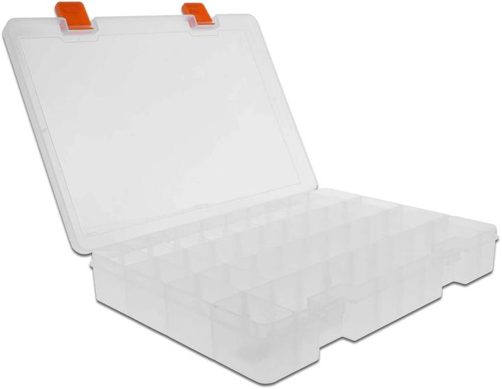 Immagine prodotto Delock Scatola vuota trasparente di plastica con 36 scomparti