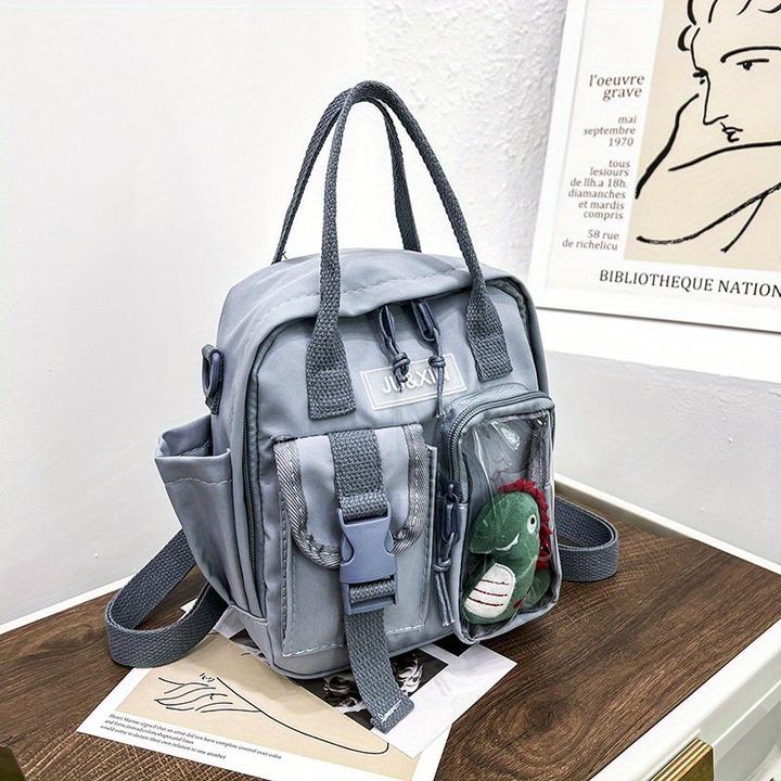 Immagine prodotto Only-Bags.Store Mini zaino dinosauro carino, moda a tinta unita, zaino casual semplice e unico
