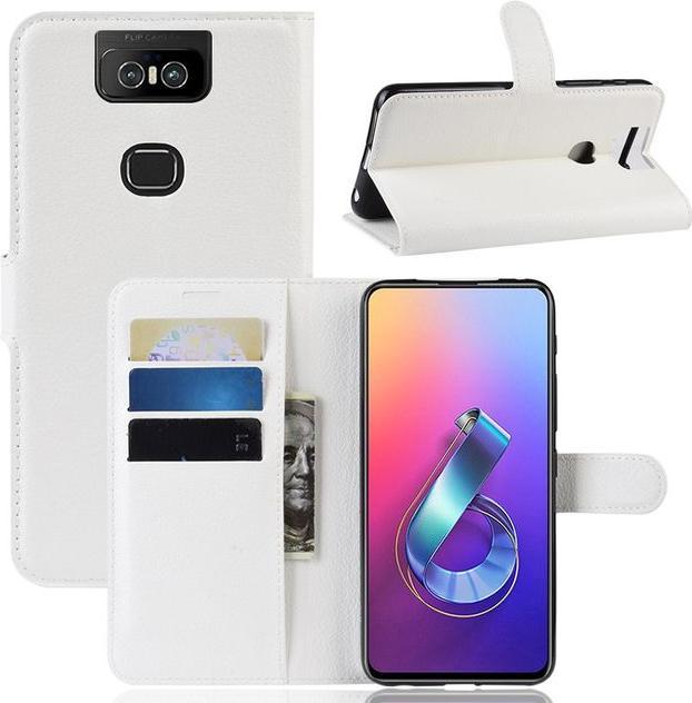Produktbild MU Classic Litchi Leder Bookcover Series (Asus Zenfone 6)