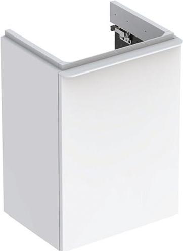 Actual product image Geberit Keramag / vanity unit Smyle Square Transchlag right for hand-rinse basin 44.2 c (44 x 35.5 x 67 cm)