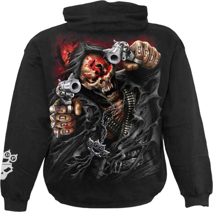 Actual product image Spiral Unisex Adult Assassin Five Finger Death Punch Hoodie (L)