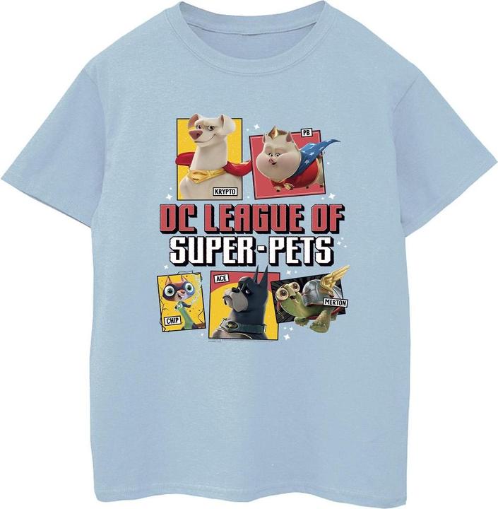Actual product image Boys DC League Of Super-Pets Profile T-Shirt (128)