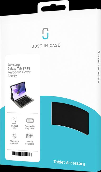 Produktbild Cazy Tastatur Hülle Kompatibel mit Samsung Galaxy Tab S7 FE - Schutz Etui mit magnetisch Abnehmbarer