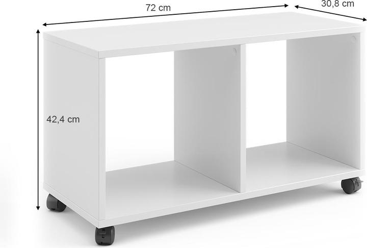 Produktbild Vicco Couchtisch (72 x 42 x 31 cm)