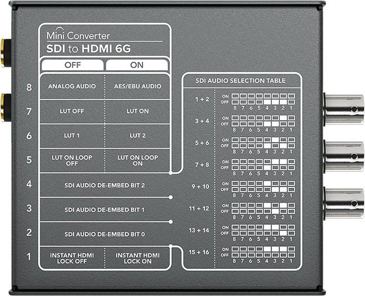 Produktbild Blackmagic Mini Converter SDI-HDMI 6G (Kamera Konverter)