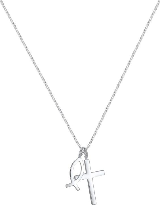 Actual product image Elli Fish, cross (925 sterling silver, 45 - 55 cm)