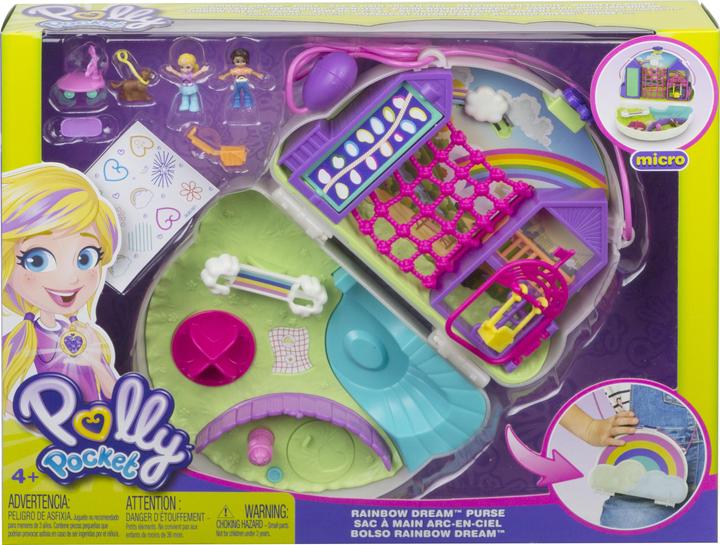 Actual product image Polly Pocket RAINBOW DREAM Purse