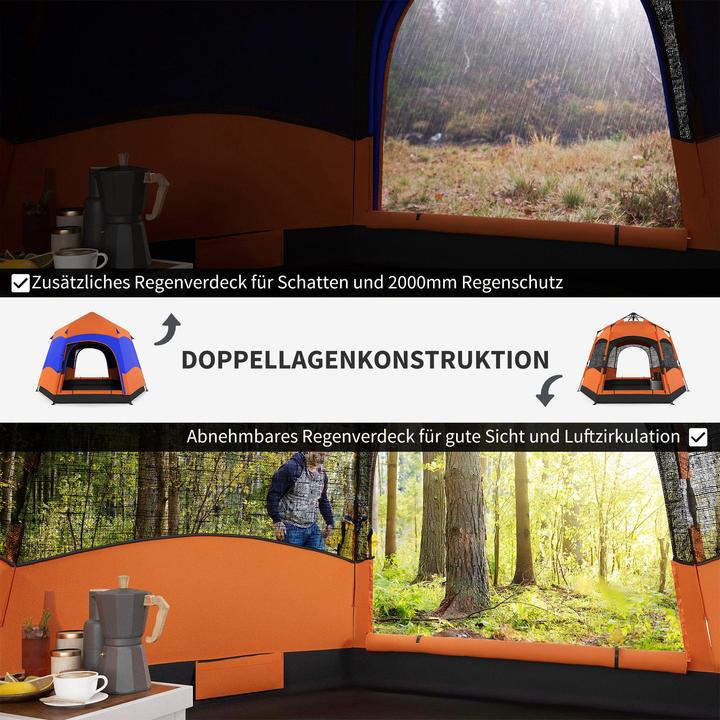 Actual product image Jamb Campingzelt (4.80 kg, 6 persons)