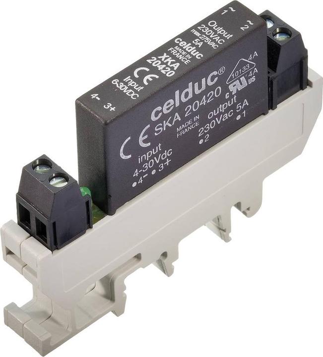 Produktbild Celduc Halbleiterrelais XKA20420 5 A Schaltspannung (max.): 275 V/AC 1 St.