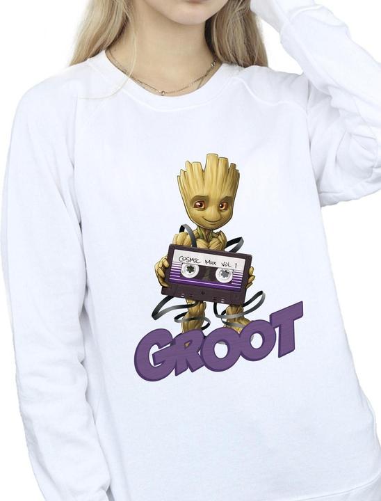 Image du produit Guardians of the Galaxy - Sweat GROOT CASETTE - Femme (L)