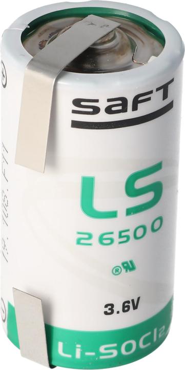 Image du produit Saft Batterie LS26500, C-Size avec cosse à souder en forme de U (1 pcs, C, 150 mAh)