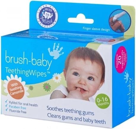Produktbild Brush-Baby Zahnungstücher (1 x)