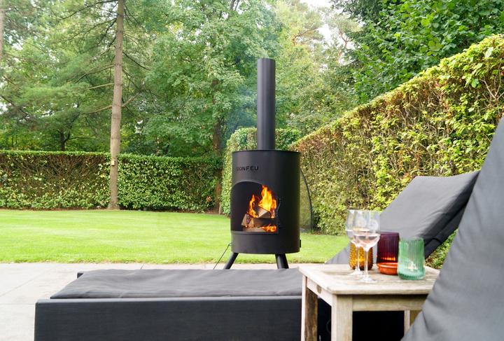 Produktbild Bonfeu BonTon 60 Gartenkamin Schwarz