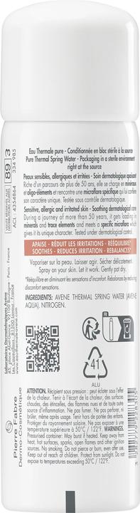 Image du produit Avène Eau thermale (Chiffons de nettoyage, 50 ml)
