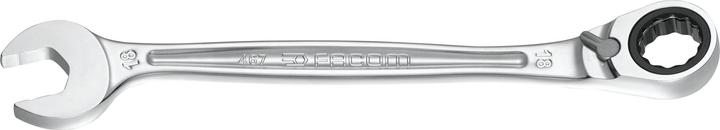 Immagine prodotto Facom Chiave a cricchetto con anello aperto da 34 mm, lunghezza 455 mm