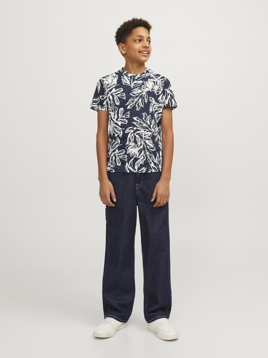 Actual product image Jack & Jones Jorlafayette Aop Tee Ss Crew Neck Mni (128)