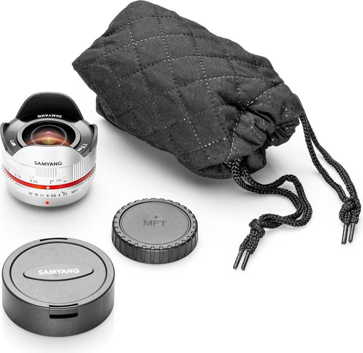 Image du produit Samyang 7.5mm f/3.5-22 MFT (Micro Four Thirds, APS-C / DX)